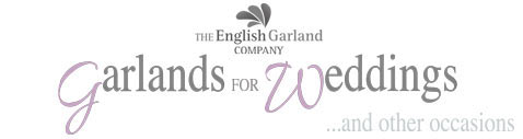 Garlands for weddings by the English Garland Company